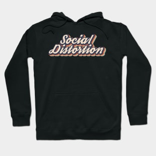 Social Distortion Retro Style Hoodie